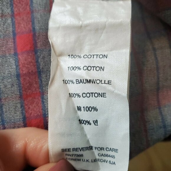 J CREW Button Front Shirt - Picture 4 of 5